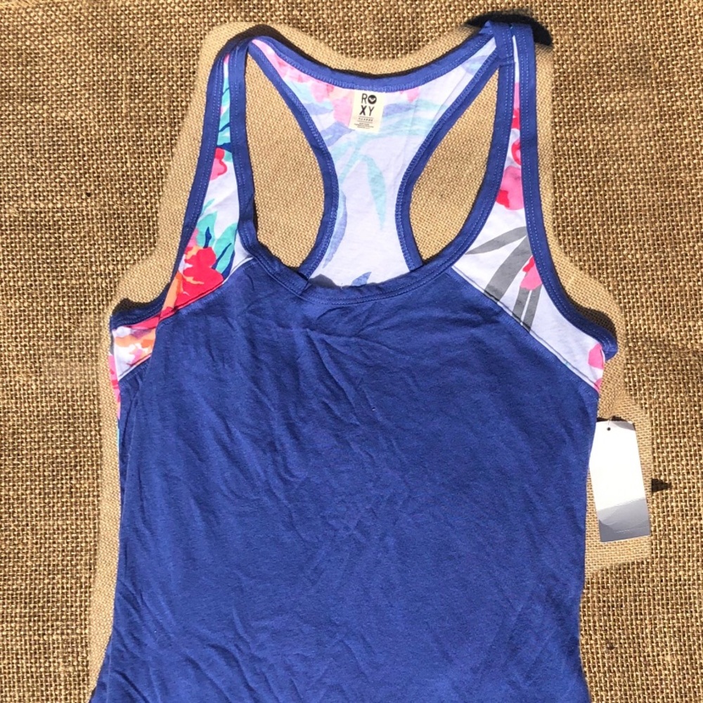 Roxy racer back tank top